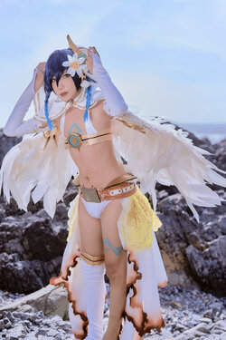 Velvet-chann - Venti Archon bikini