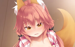 [POETTO (ハリュー)] 私服ロリ玉藻ちゃん騎乗位