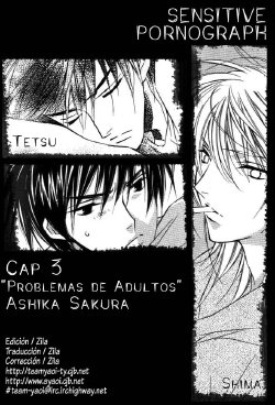 Free Hentai Doujinshi Gallery: Sensitive Pornograph - Cap. 03 [ESP]