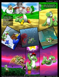 Free Hentai Western Gallery: [Kitsune Youkai] Just Dessert (Super Mario Bros.) [Ongoing]