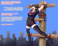 [Kishimasa] Futanari Nue-chan Haritsuke no Kei (Touhou Project) [English]