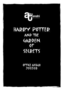 Harry to Himitsu no Kaen {HP and the Garden of Secrets} p1