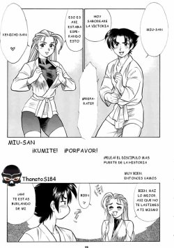 (C63) [Tsurikichi Doumei (Kogawa Masayoshi)] Miu-san! Kumite Onegai Shimassu! | Miu-san ¡Kumite! ¡Porfavor! (Non Dema-R Tankahen) (History's Strongest Disciple Kenichi) [Spanish] [ThanatoS184]