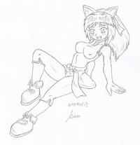 Free Hentai Misc Gallery: My miny Mariah (Meraya, Mao)_ beyblade Sketches work_1