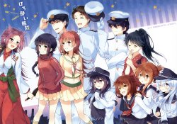 Free Hentai Non-H Gallery: (Gunrei Bu Shuho & Houraigekisen! Yo-i! Goudou Enshuu 2Senme) [Panda ga Ippiki. (Komizu Miko)] Horoyoi Kantai | The Warmhearted and Slightly-Drunk Fleet (Kantai Collection -KanColle-) [English] [Chinkfag]