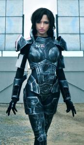 Free Hentai Cosplay Gallery: Cosplay Commander Shepard (Mass Effect)