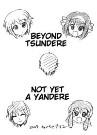Free Hentai Non-H Gallery: [Nekousapurin (Ra-men)] Tsundere Ijou Yandere Miman | Beyond Tsundere Not Yet A Yandere (Suzumiya Haruhi no Yuuutsu) [English]