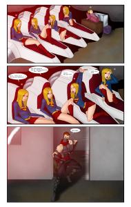 Free Hentai Misc Gallery: [Alexis Kimble] Supergirls and Mr Ninja (Superman)