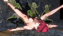 女魔法使いと瀕死姦