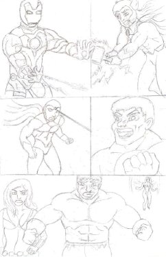 The Avengers Age of Ultron (Art by Th0m) Ongoing