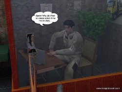 (magicincest) (father - daughter) Daddy's girls entertain him at work