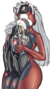 Free Hentai Image Set Gallery: Autofellatio