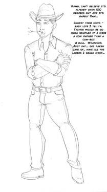 [Arania] The Cattle Drive Cowboy Bull and Cowgirl Cow (ongoing)