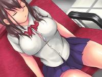 Free Hentai Artist CG Set Gallery: [Nanaoka] Bus de Inemuri shiteru Ko ni Ippatsu