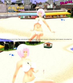 Free Hentai Misc Gallery: [Fumika] At the beach with Pinkzilla