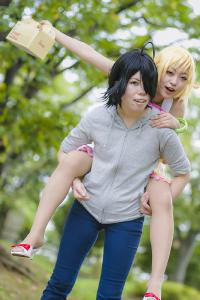 Free Hentai Cosplay Gallery: Shinobu Oshino Bakemonogatari Cosplay
