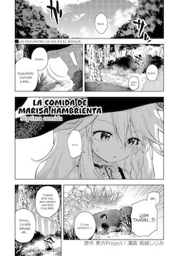 (SCoOW) [Tanuki Ichiba (Shijimi)] Harapeko Marisa no Shiawase Gohan 7-shoku-me | La comida de Marisa hambrienta - Séptima comida (Touhou Project) [Spanish] {Paty Scans}