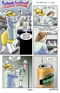 Free Hentai Western Gallery: [Henbe] Fortunate Accident (Digimon) [Ongoing]