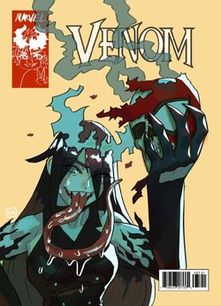 [somersaultdropkick] Symbiote-chan (Spider-man)