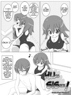 Free Hentai Doujinshi Gallery: [Yuruyuru GTS (Toka, Moralgear)] Dekka Imouto & Mahou no Hon to Kyodaimusume [English]