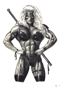 Free Hentai Western Gallery: Muscle Females 19