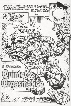 Free Hentai Western Gallery: O fabuloso Quinteto Orgasmatico