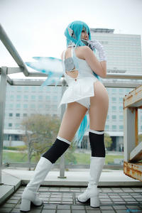 Free Hentai Cosplay Gallery: Sora no Otoshimono – Nymph Cosplay by Madoka Chami