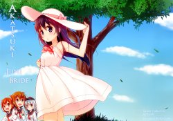 (Ware, Yasen ni Totsunyuu su!) [Decoharu (Decosuke, Naoharu)] Akatsuki June Bride (Kantai Collection -KanColle-) [English]