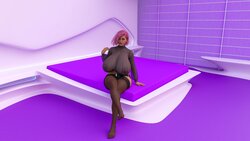 [Empiric] [3D] Pink Hair Chubby Mom Sucks Cock For Cum