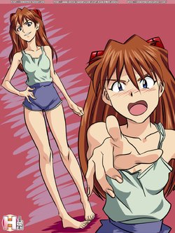 [RankerHen] Asuka footfetish