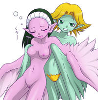 Free Hentai Image Set Gallery: Harpies