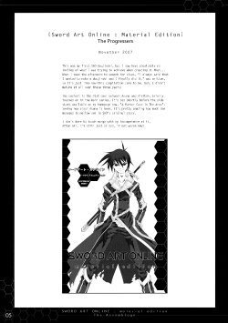 Free Hentai Non-H Gallery: [WordGear (Kunori Fumio)] Sword Art Online : Material Edition 1 (Sword Art Online) [English] [tap-trans]