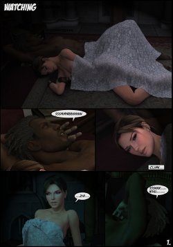 Free Hentai Misc Gallery: Lara Croft and Doppelganger