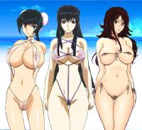 Free Hentai Image Set Gallery: bikini best: micro sling & string. 290 img.