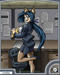 Free Hentai Artist CG Set Gallery: Oddlots Sexy Strip Quiz CG