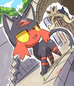 [Tamanosuke] メレメレ島の風来坊ニャビー (Pokemon)