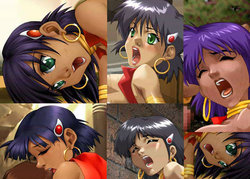 Free Hentai Artist CG Set Gallery: [Gravity Work X] Fushigi ga Ippai no Kasshoku Shoujo (Nadia the Secret of Blue Water)
