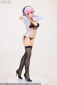 Free Hentai Misc Gallery: Super Sonico Swimsuit Gravure ver. Black 1/6 [SkyTube]
