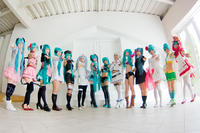 Free Hentai Cosplay Gallery: Vocaloid DIVA photo session