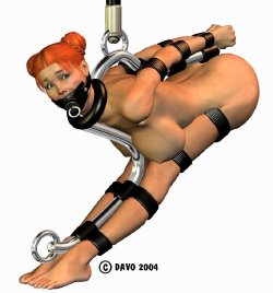 Davo 1 bondage devices 3d Art