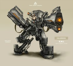 Free Hentai Non-H Gallery: High Tech Weapons+Girls [ By Gia ]