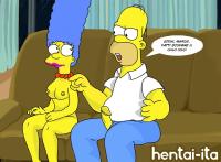 Free Hentai Western Gallery: Marge fa sesso anale [italian]